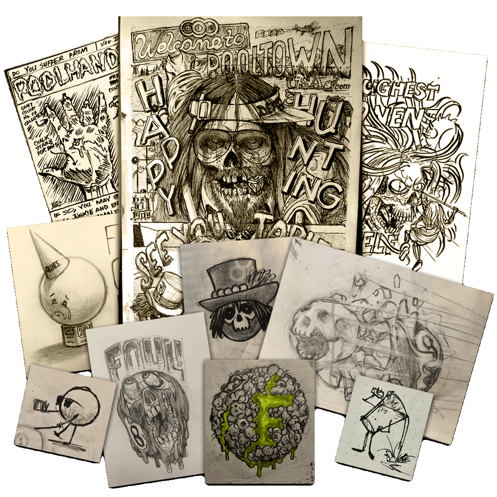 The origins of DeadRail and the art artwork