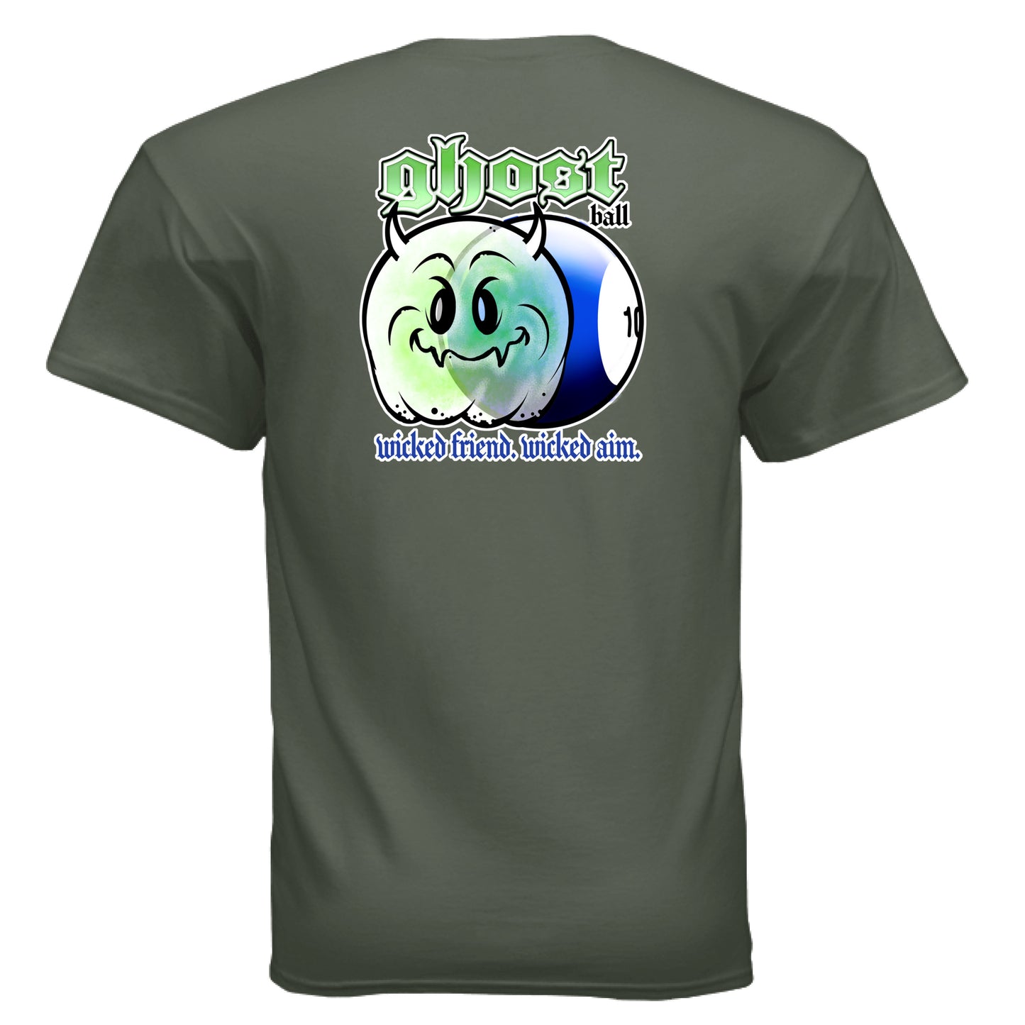 MILITARY GREEN - BACK