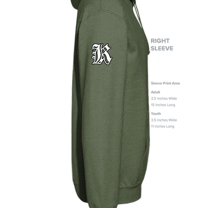 MILITARY GREEN - G185 - SLEEVE_RIGHT